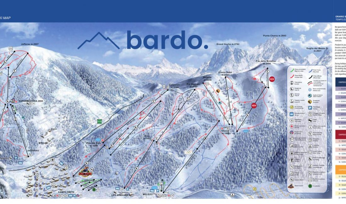 bardonecchi ski map