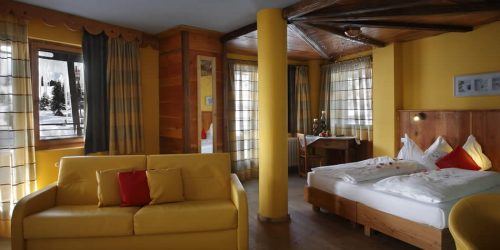 Shackleton hotel Sestriere top family suite
